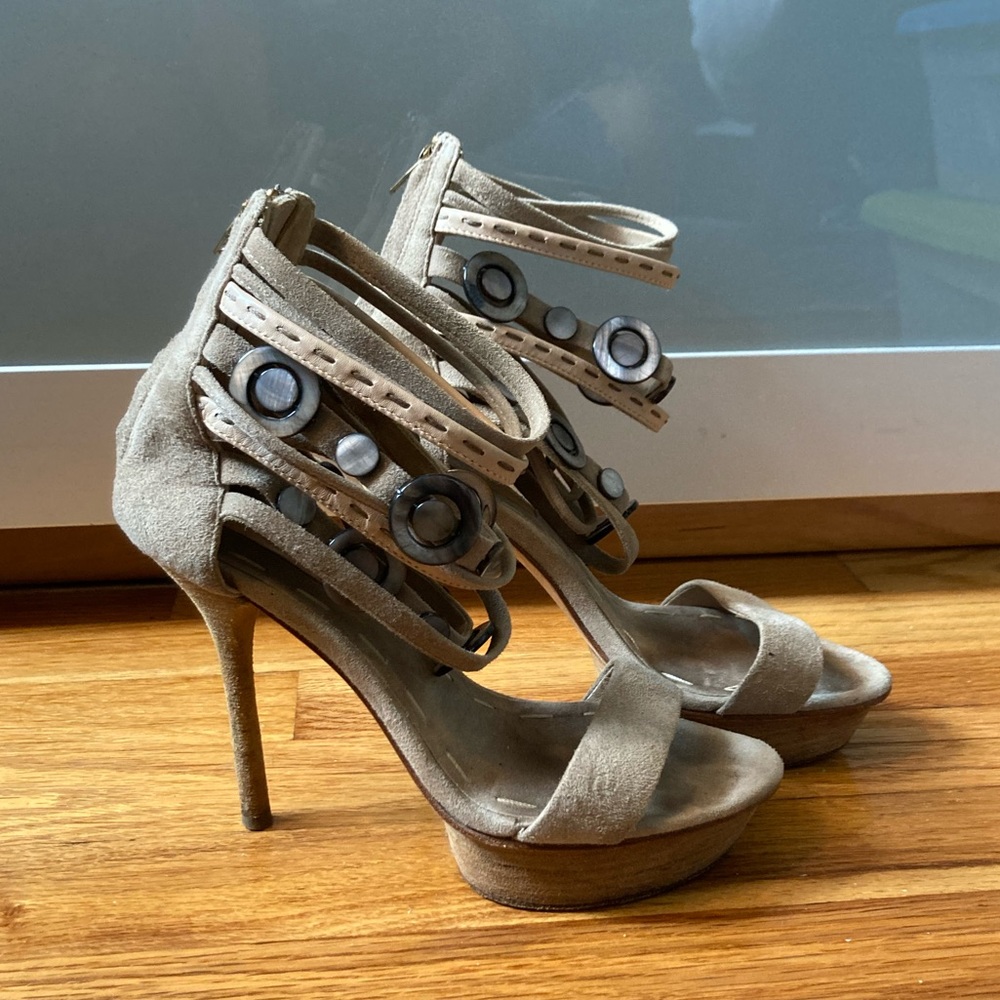La Fenice Platform Stiletto Sandal